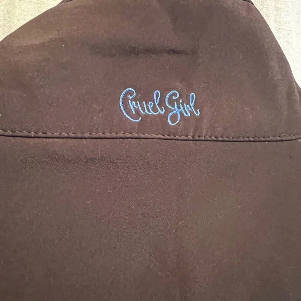 Cruel Girl Jacket.Black with blue. Size XL. - Picture 10 of 10